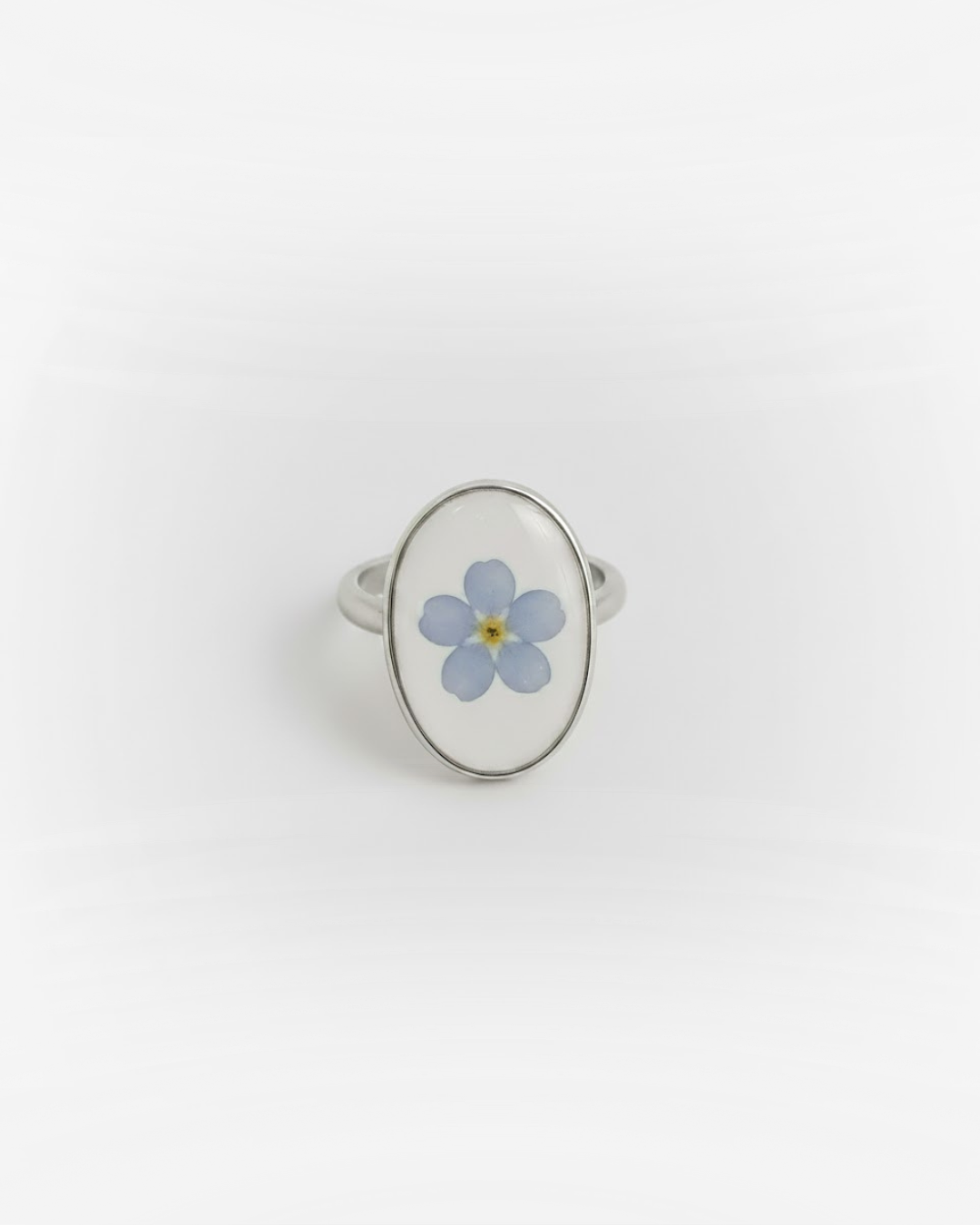 Anillo con flores
